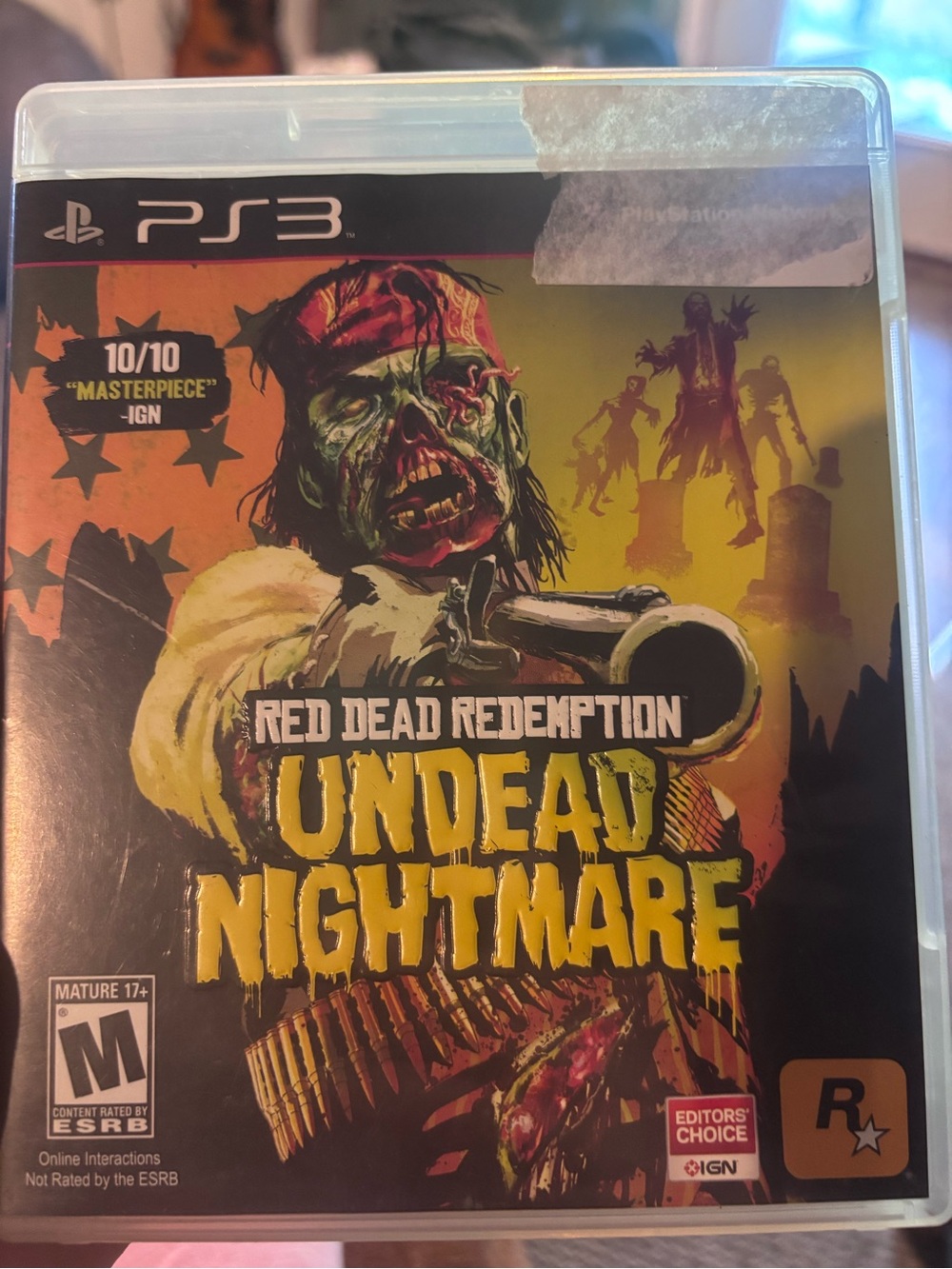 Rockstar Red Dead Redemption: Undead Nightmare (PS3) - Yellow Cover